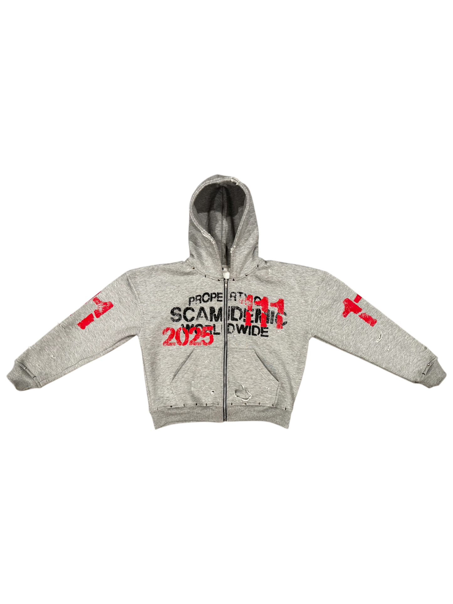 Property Of Scamdemic Zip-up